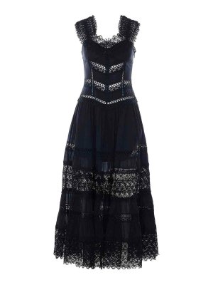 CHARO RUIZ: maxi dresses - Ibiza Black Amaira Long Dress