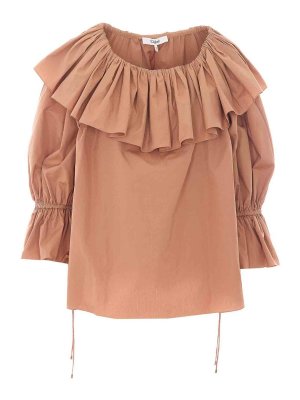CHLOE': Tops y camisetas sin mangas - Top - Color Carne Y Neutral