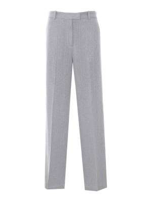 CIRCOLO 1901: Pantalones casual - Pantalón Casual - Gris