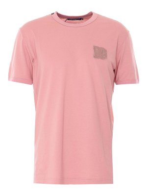 DOLCE & GABBANA: t-shirts - Dg Patch T-Shirt