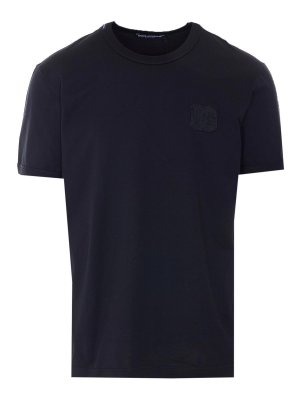 DOLCE & GABBANA: t-shirts - Dg Patch T-Shirt