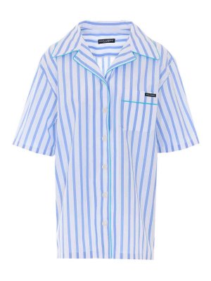 DOLCE & GABBANA: Chemises - Chemise - Bleu