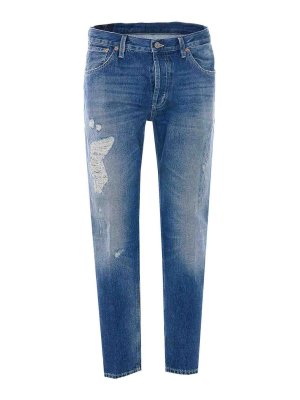 DONDUP: Straight Leg Jeans - Straight Leg Jeans - Blau