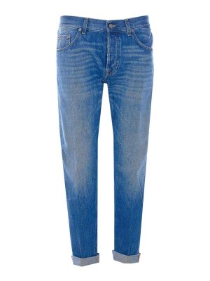 DONDUP: Straight Leg Jeans - Straight Leg Jeans - Blau