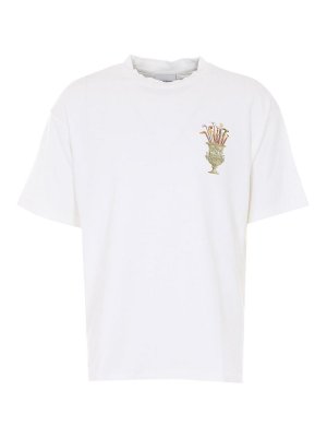DRÔLE DE MONSIEUR: t-shirt - T-shirt bianco sporco di Cannes