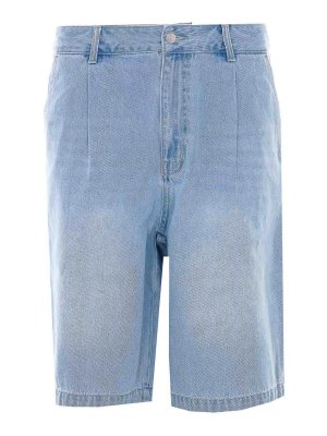 DUNST: Trousers Shorts - Denim Bermuda