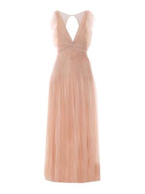 ELISABETTA FRANCHI: evening dresses - Pink Red Carpet Dress