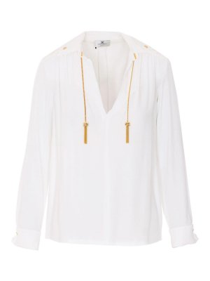 ELISABETTA FRANCHI: shirts - White Shirt