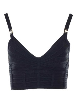 ELISABETTA FRANCHI: Tops & Tank tops - Black Top