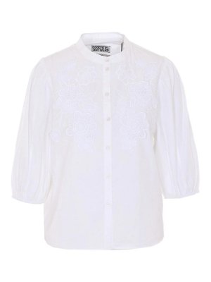 ESSENTIEL ANTWERP: shirts - White Jorja Shirt