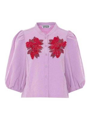ESSENTIEL ANTWERP: Camisas - Camisa - Color Carne Y Neutral