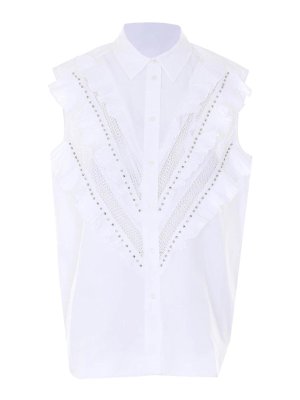 ESSENTIEL ANTWERP: camicie - Camicia Jean Darlene Bianca