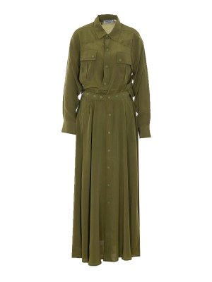 ESSENTIEL ANTWERP: shirts - Green Jebba Suits