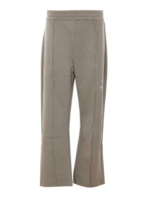 FAMILY FIRST: casual trousers - Light Grey Lounge Pants