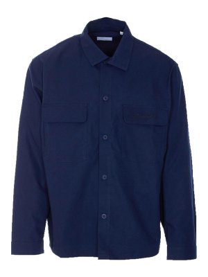 FAMILY FIRST: t-shirts - Blue Overshirt