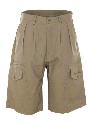 FAMILY FIRST: トラウザーショーツ - ショートパンツ - 緑