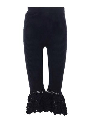 GANNI: Casual Hosen - Casual Hose - Schwarz