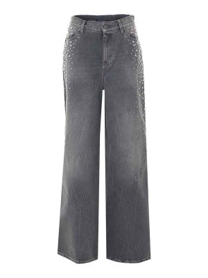 GOLDEN GOOSE: Boyfriend - Grey Melody Jeans