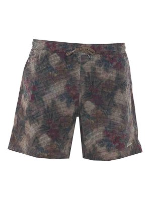 HERNO: Shorts de bain - Short De Bain - Marron