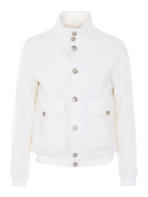 HERNO: Chaquetas Bomber - Chaqueta Bomber - Blanco