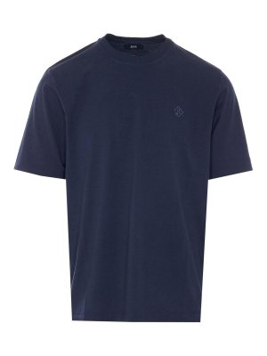 HERNO: t-shirts - Logo T-Shirt