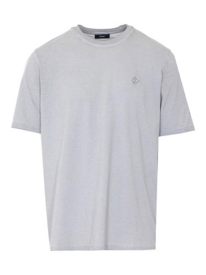 HERNO: T-shirts - T-Shirt - Gris