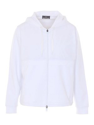 HERNO: Sweatshirts & Pulls - Sweat-Shirts - Blanc