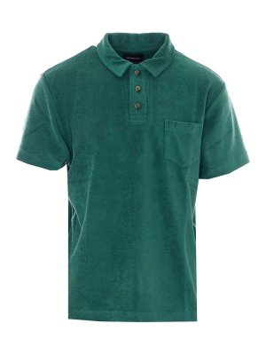 HOWLIN: polo shirts - Green Mr Fantasy Polo