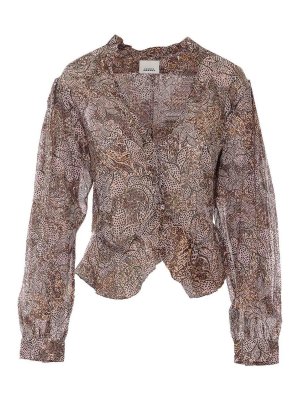 ISABEL MARANT: Tops und Tank Tops - Top - Braun