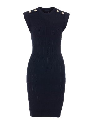 Liu Jo: Knielange Kleider - Knielanges Kleid - Schwarz