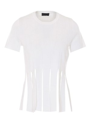Liu Jo: T-shirts - T-Shirt - Weiß