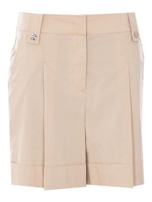 Liu Jo: Trousers Shorts - Beige Shorts