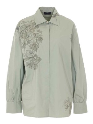 Liu Jo: shirts - Green Shirt