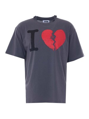 MAGLIANO: t-shirts - Black Suffer T-Shirt