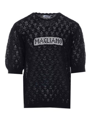 MAGLIANO: t-shirts - Black Comunione Logo T-Shirt