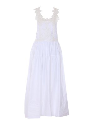 MAURIZIO PECORARO: abiti al ginocchio - Vestito  bianco