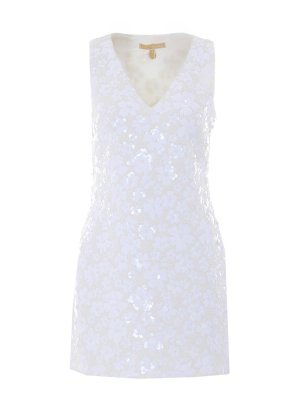 Michael Michael Kors: Robes courtes - Robe Courte - Blanc