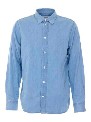NN.07: shirts - Light Blue Colby Shirt