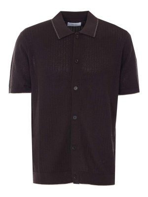 NN.07: polo shirts - Deep Truffle Nalo Polo