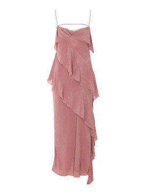 PATRIZIA PEPE: maxi dresses - Pink Long Dress