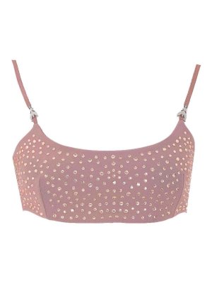 PATRIZIA PEPE: Tops & Tank tops - Rhinestones Crystals