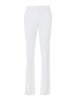 PATRIZIA PEPE: Pantalons casual - Pantalons Décontractés - Blanc