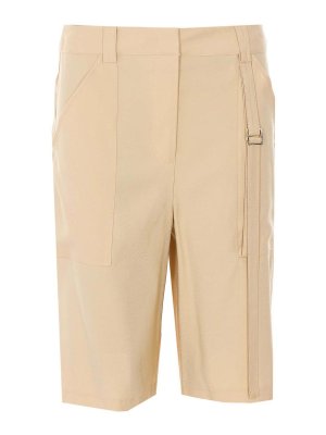 PATRIZIA PEPE: Trousers Shorts - Yellow Shorts