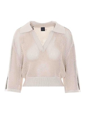 Pinko: maglia collo a v - Maglione Pioggia