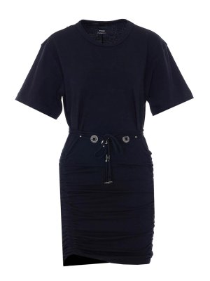 Pinko: Suéteres con cuello pico - Suéter Cuello Redondo - Negro