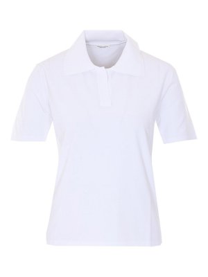 ROBERTO COLLINA: polo shirts - White Polo