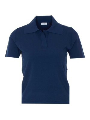 ROBERTO COLLINA: polo shirts - Blue Polo