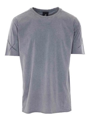 THOM KROM: T-shirts - T-Shirt - Gris