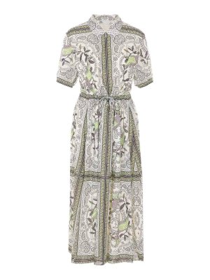 TORY BURCH: short dresses - Cinched Zip Dress