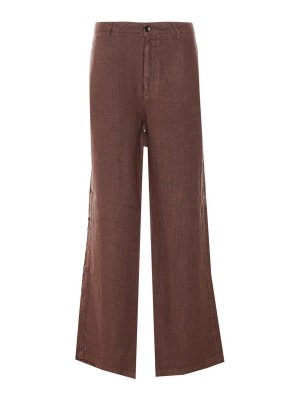 TRUE AVENUE: Pantalones casual - Pantalón Casual - Marrón